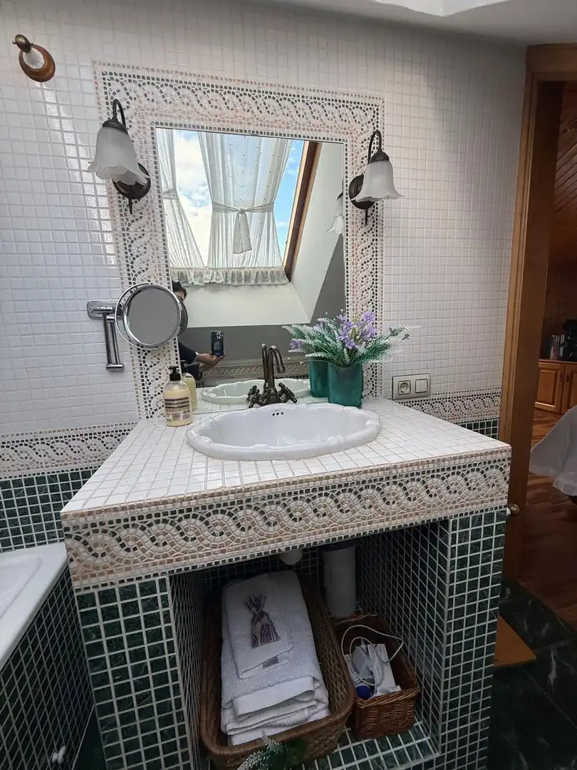 Baño de Casa o chalet en venta en Gijón  con Calefacción, Terraza y Piscina
