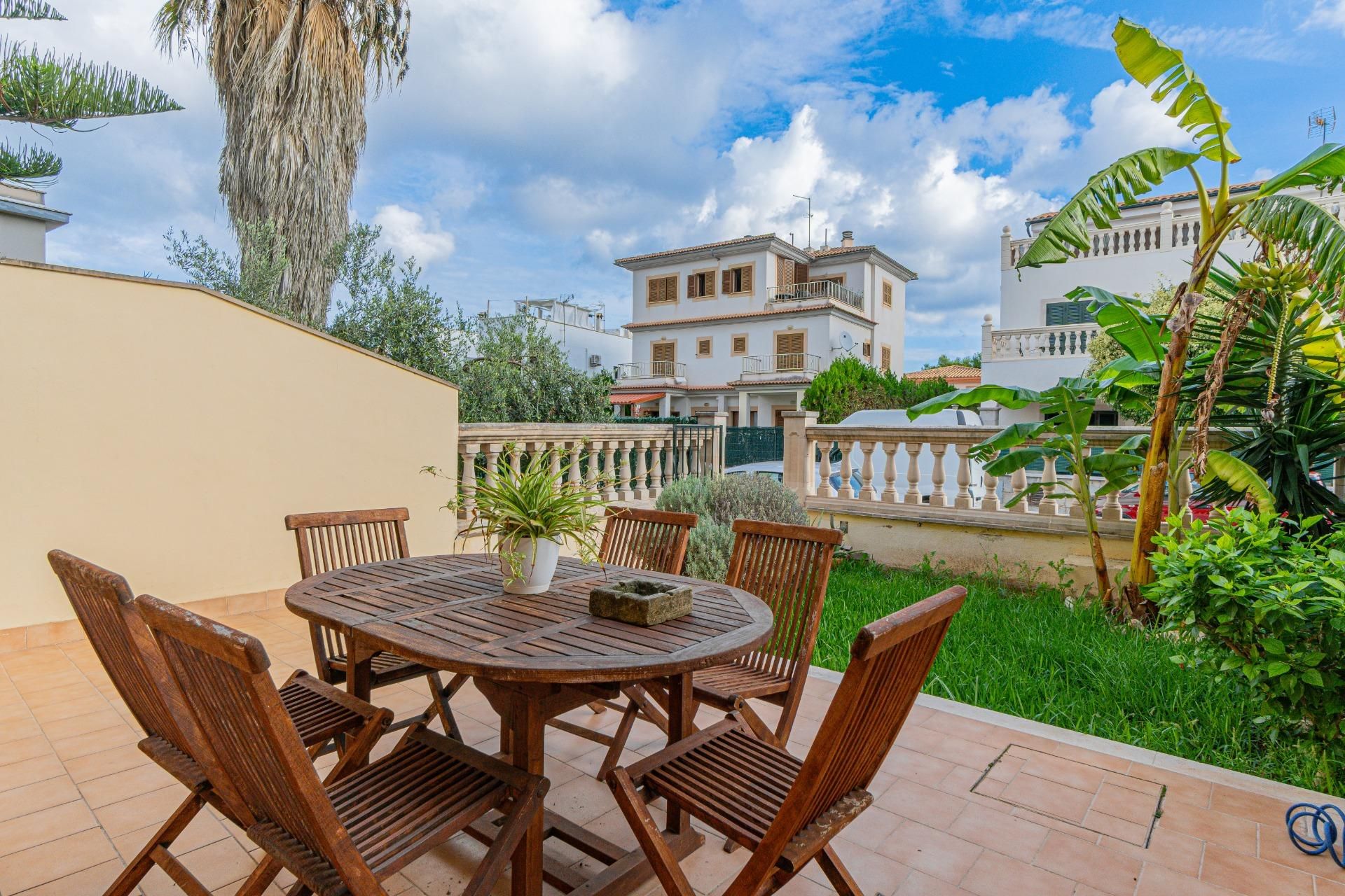 Jardín de Dúplex en venta en Alcúdia con Aire acondicionado, Jardín privado y Terraza