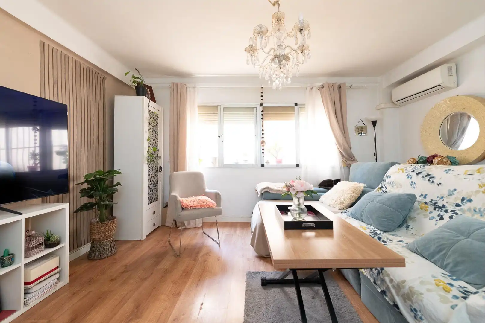 Sala de estar de Piso en venta en Málaga