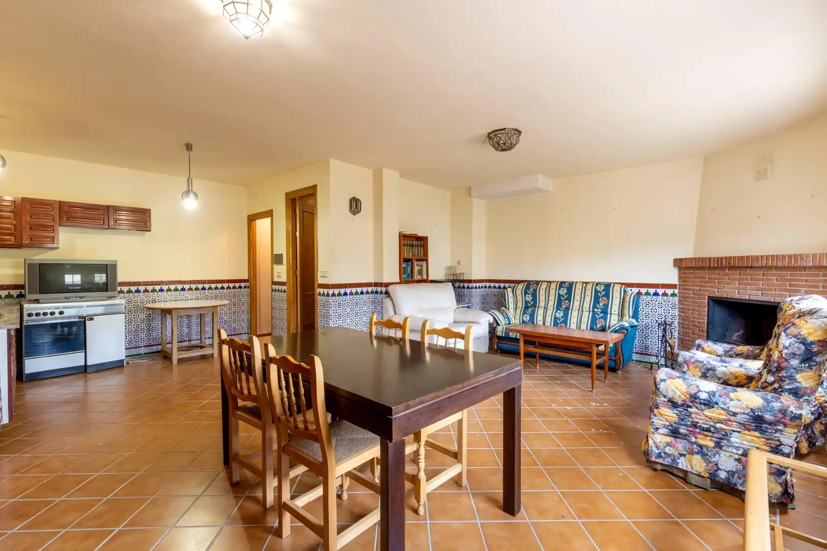 Comedor de Casa o chalet en venta en Escúzar con Terraza y Piscina