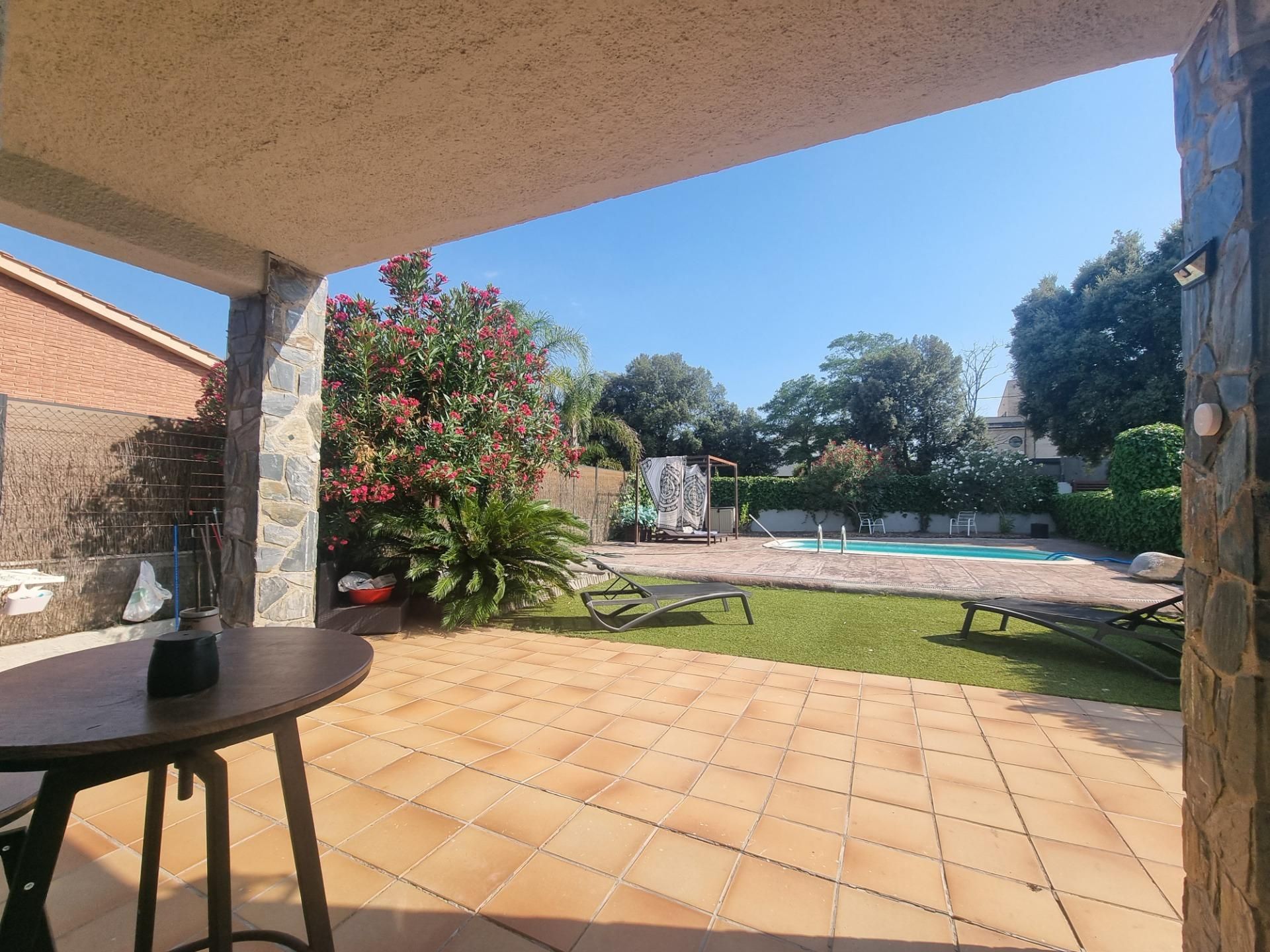 Jardí de Casa o xalet en venda en Lliçà d'Amunt amb Aire condicionat, Calefacció i Jardí privat