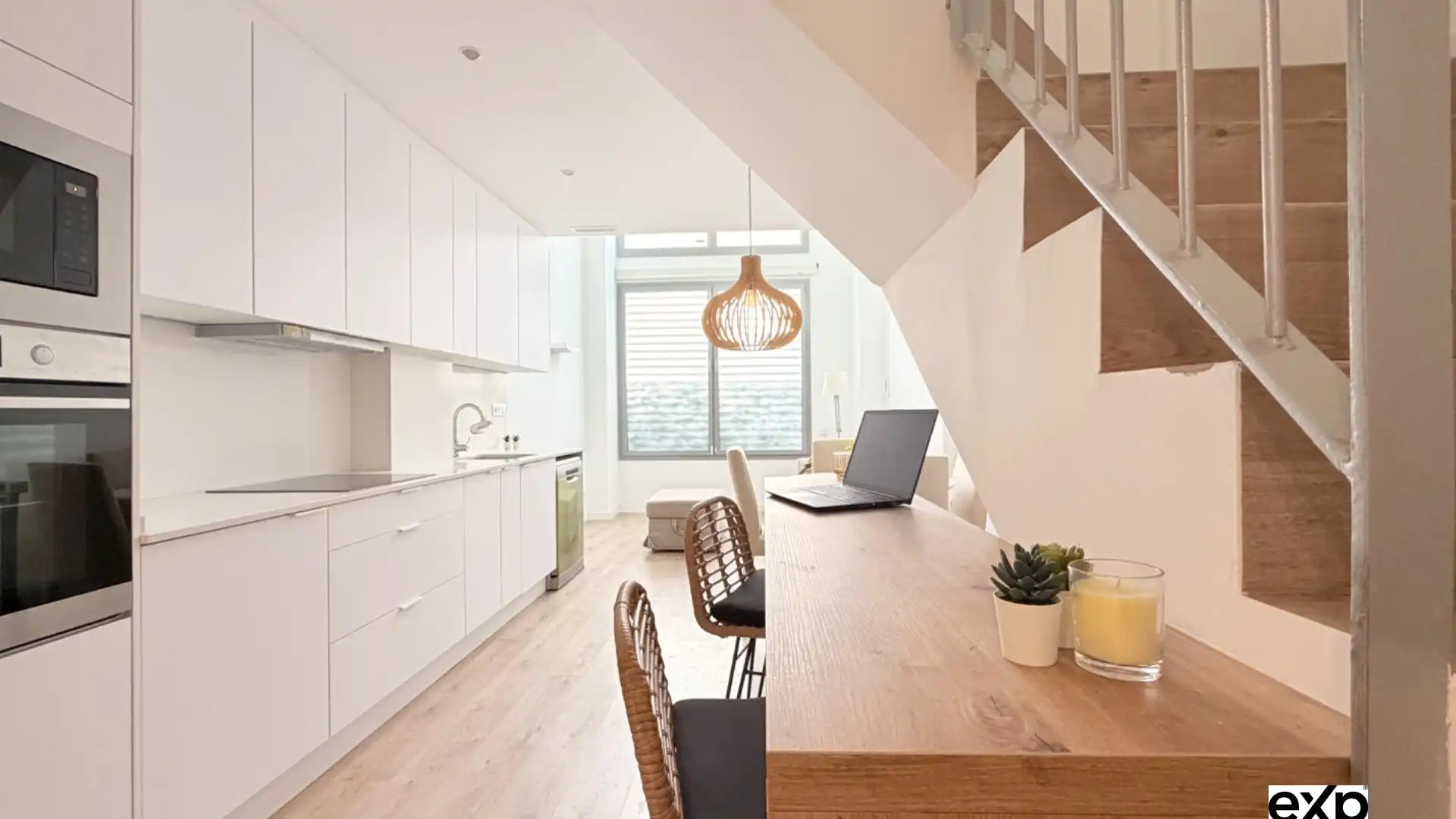 Kitchen of Duplex for sale in  Barcelona Capital  with Air Conditioner, Alarm and Community pool