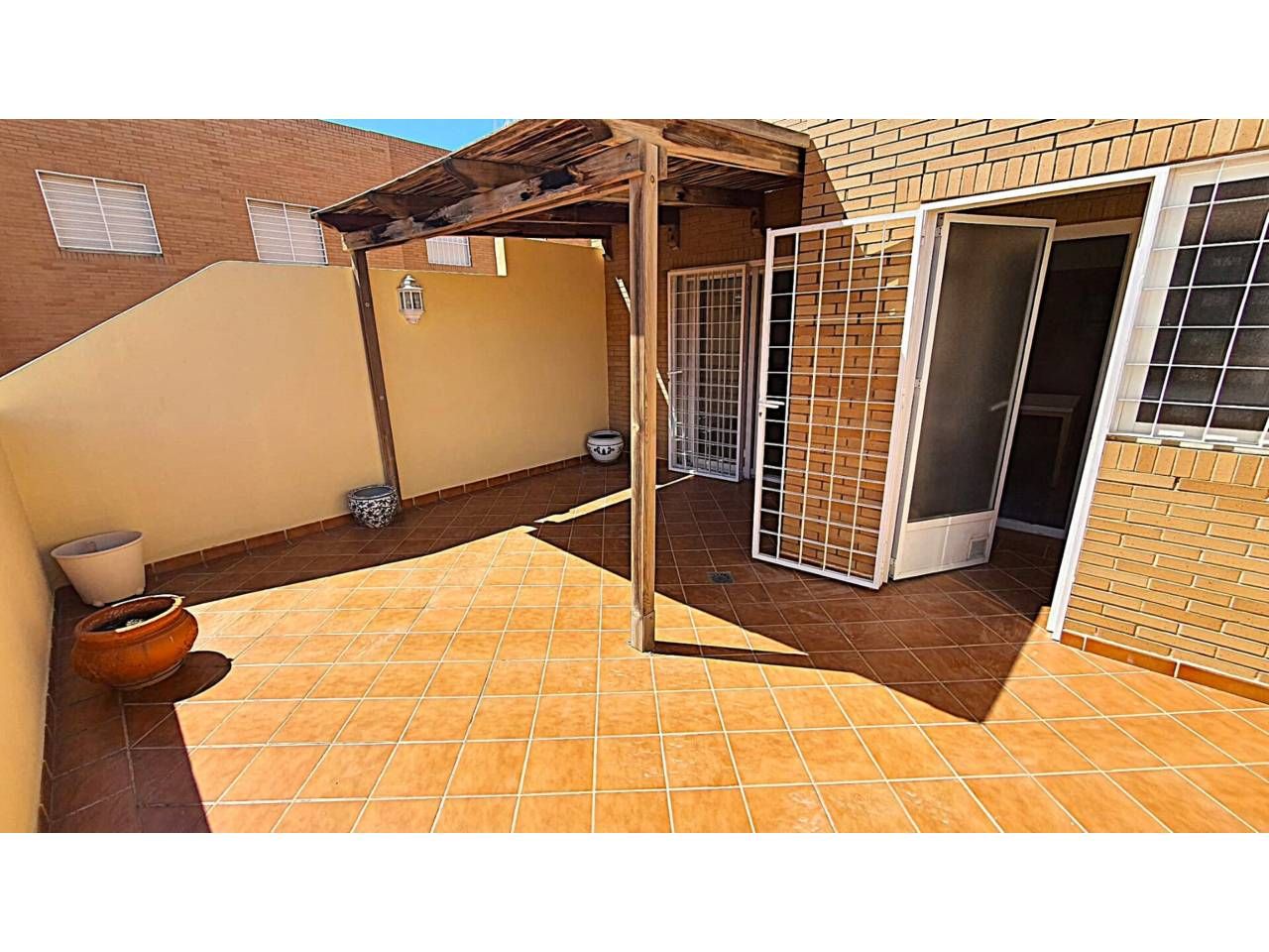 Terrace of Duplex for sale in  Almería Capital  with Air Conditioner, Heating and Private garden