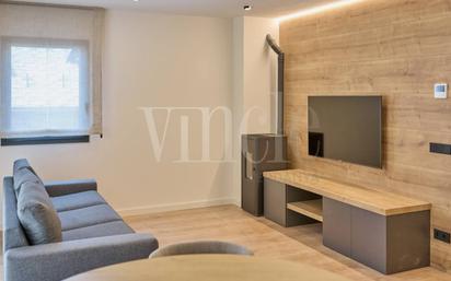 Living room of Duplex for sale in Puigcerdà  with Heating, Parquet flooring and Terrace