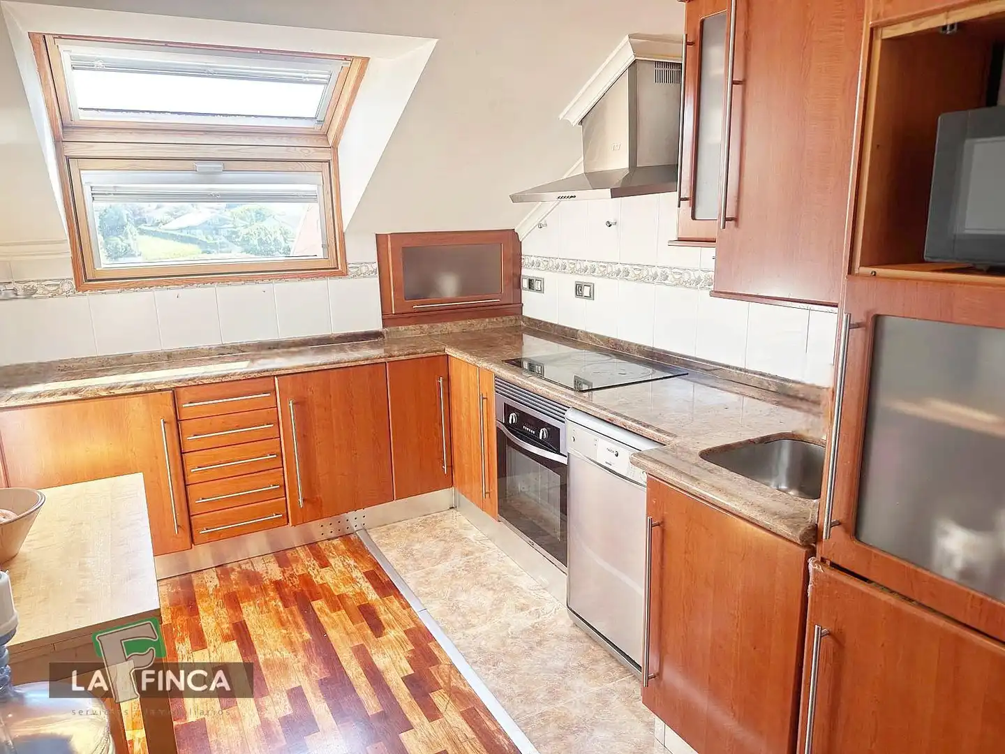 Kitchen of Flat for sale in Carreño  with Heating, Storage room and Furnished