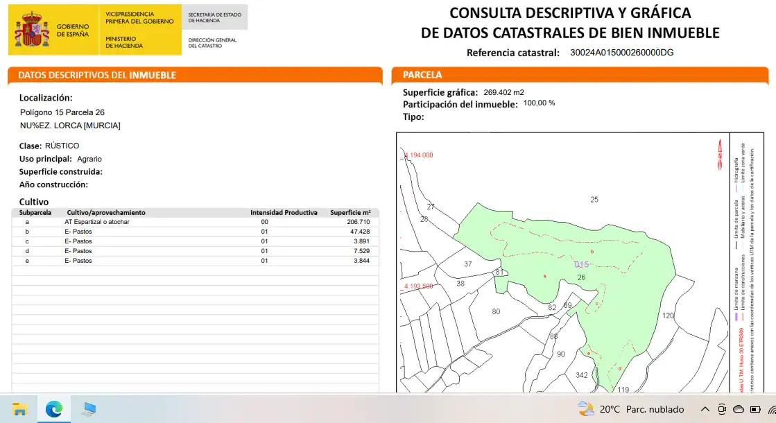Terreno rustico in vendita a Pedanías Norte, imagen 2