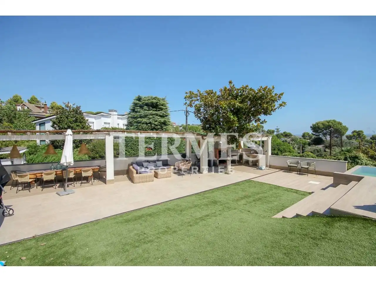 Terrace of Houses for rent in Gavà  with Air Conditioner, Heating and Private garden