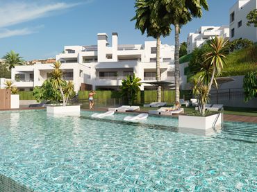 Apartament amb piscina en venda a Casares pueblo