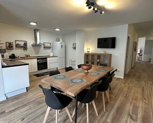 Dining room of Single-family semi-detached to rent in  Valencia Capital  with Air Conditioner, Heating and Terrace