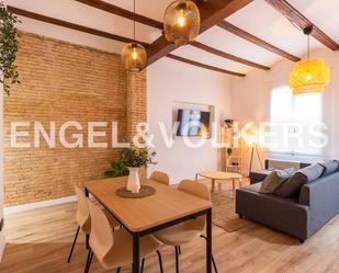 Sala d'estar de Apartament de lloguer en  Valencia Capital amb Aire condicionat