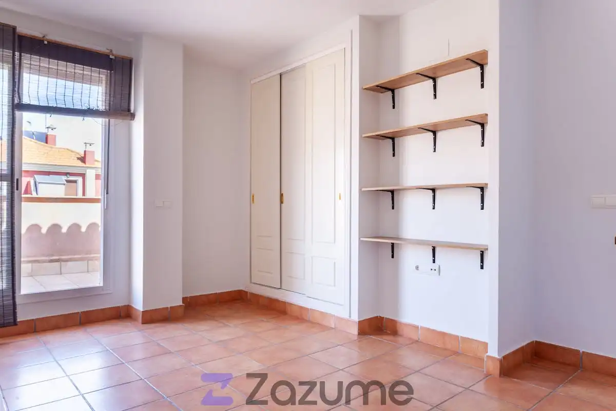 Schlafzimmer von Einfamilien-Reihenhaus zur Miete in Aljaraque mit Privatgarten, Ofen und Waschmaschine