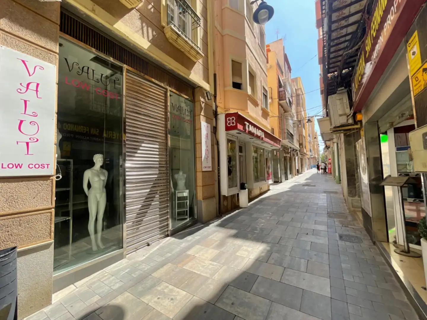 Vista exterior de Local de alquiler en Cartagena