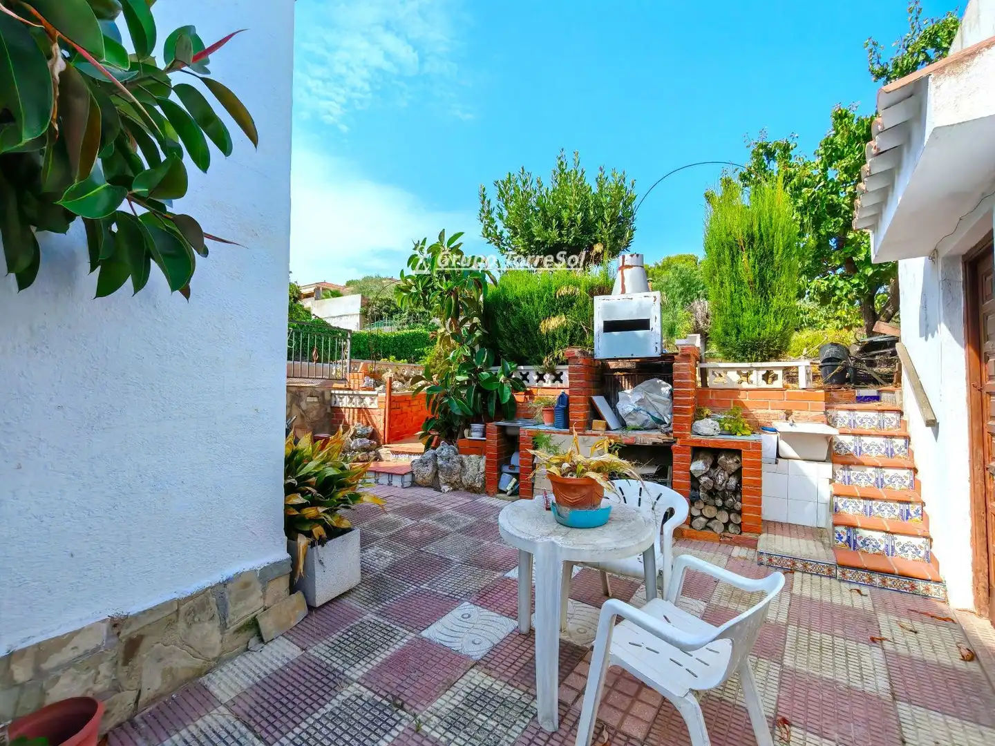 Terraza de Casa o chalet en venta en Calafell con Calefacción, Jardín privado y Terraza
