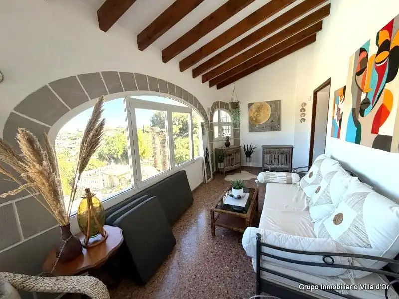 Living room of Houses for sale in Dénia  with Air Conditioner, Heating and Private garden