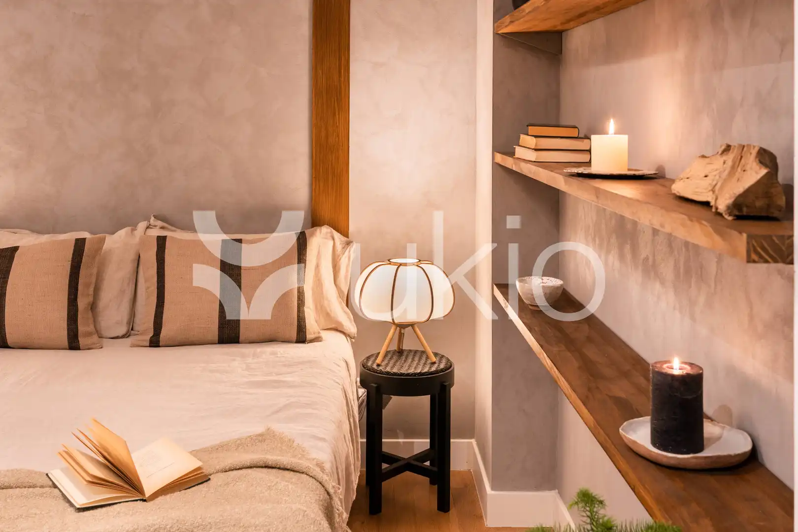 Habitación de Apartamento de alquiler en Madrid con Aire acondicionado, Calefacción y Amueblado