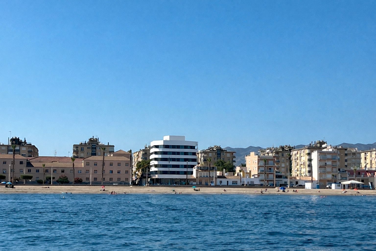 Vista exterior de Piso en venta en Águilas con Aire acondicionado, Calefacción y Trastero