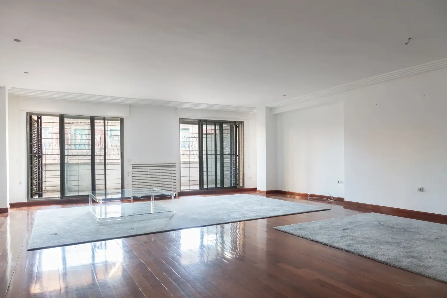 Sala d'estar de Àtic de lloguer en Murcia amb Aire condicionat i Calefacció