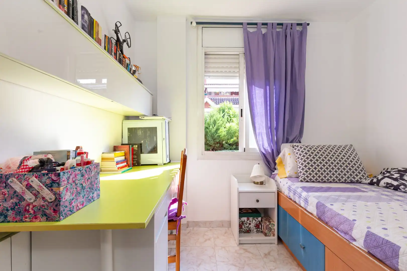 Schlafzimmer von Erdgeschoss zum Verkauf in Rubí mit Klimaanlage, Heizung und Terrasse