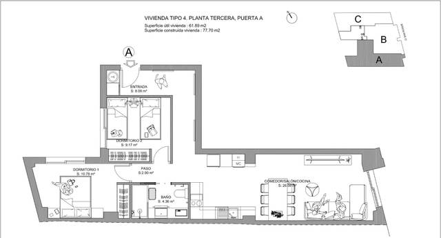 Piso en Venta en Calle Calle de San Roque en Plaza Illes Columbretes