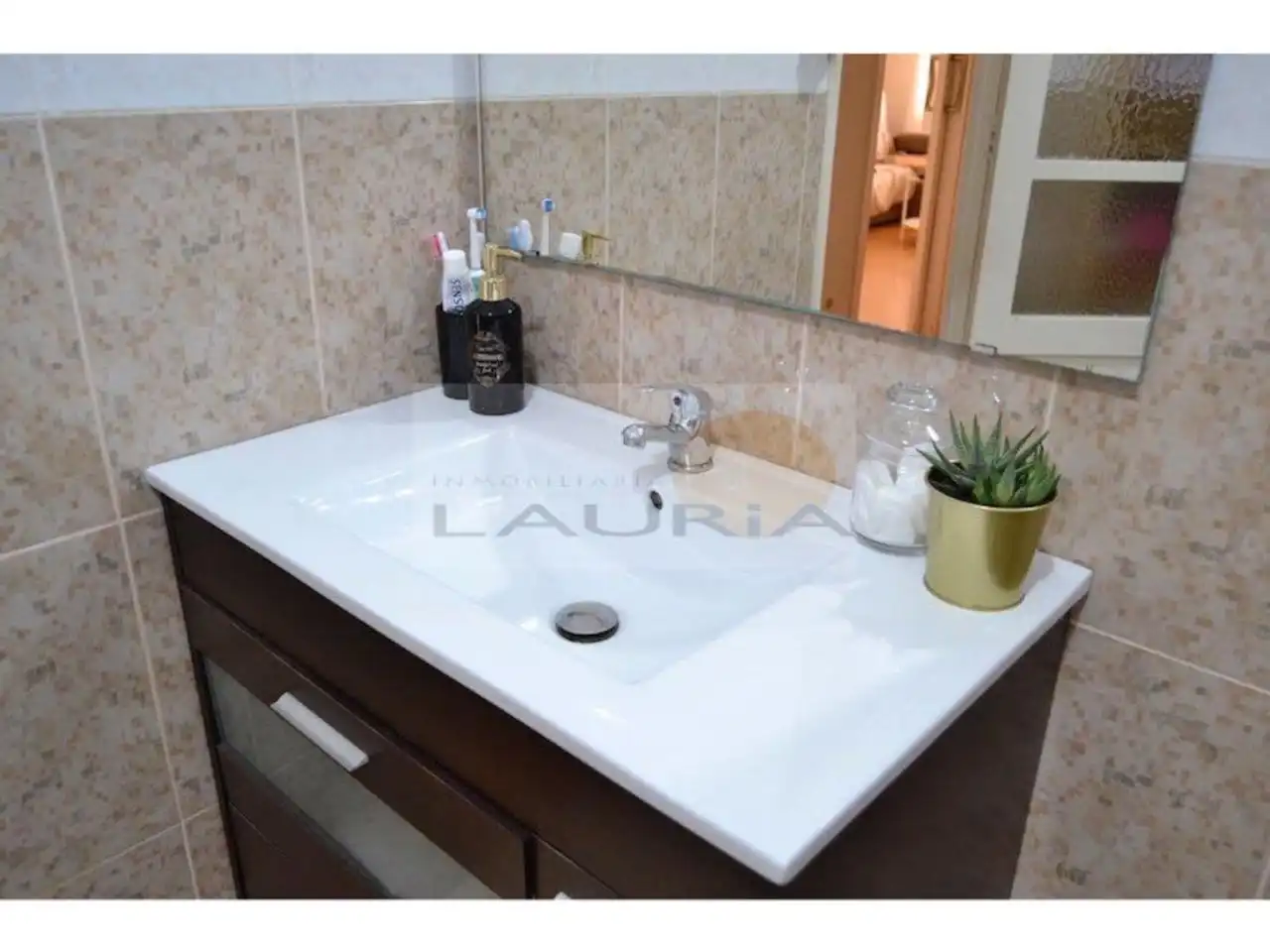 Badezimmer von Wohnung zur Miete in Valencia mit Heizung, Terrasse und Möbliert