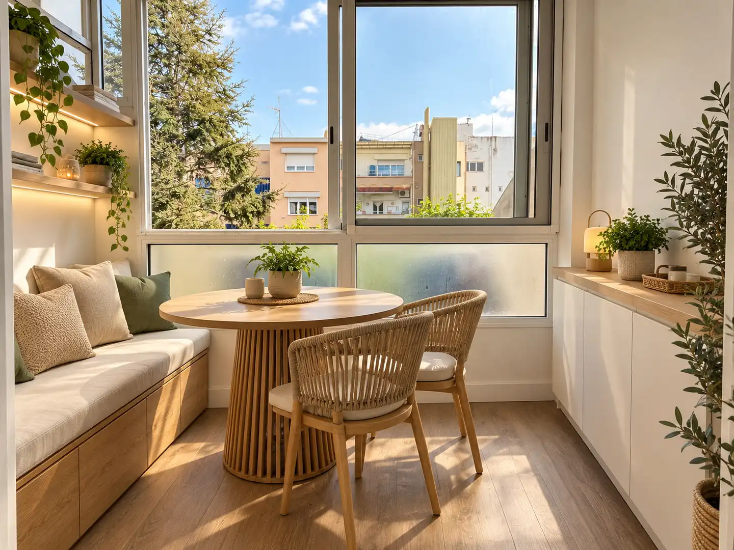 Balcony of Flat for sale in Centre