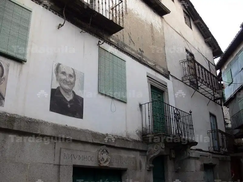 Vista exterior de Finca rústica en venta en Mogarraz con Balcón