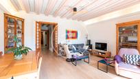 Living room of Flat for sale in  Barcelona Capital  with Heating, Private garden and Balcony