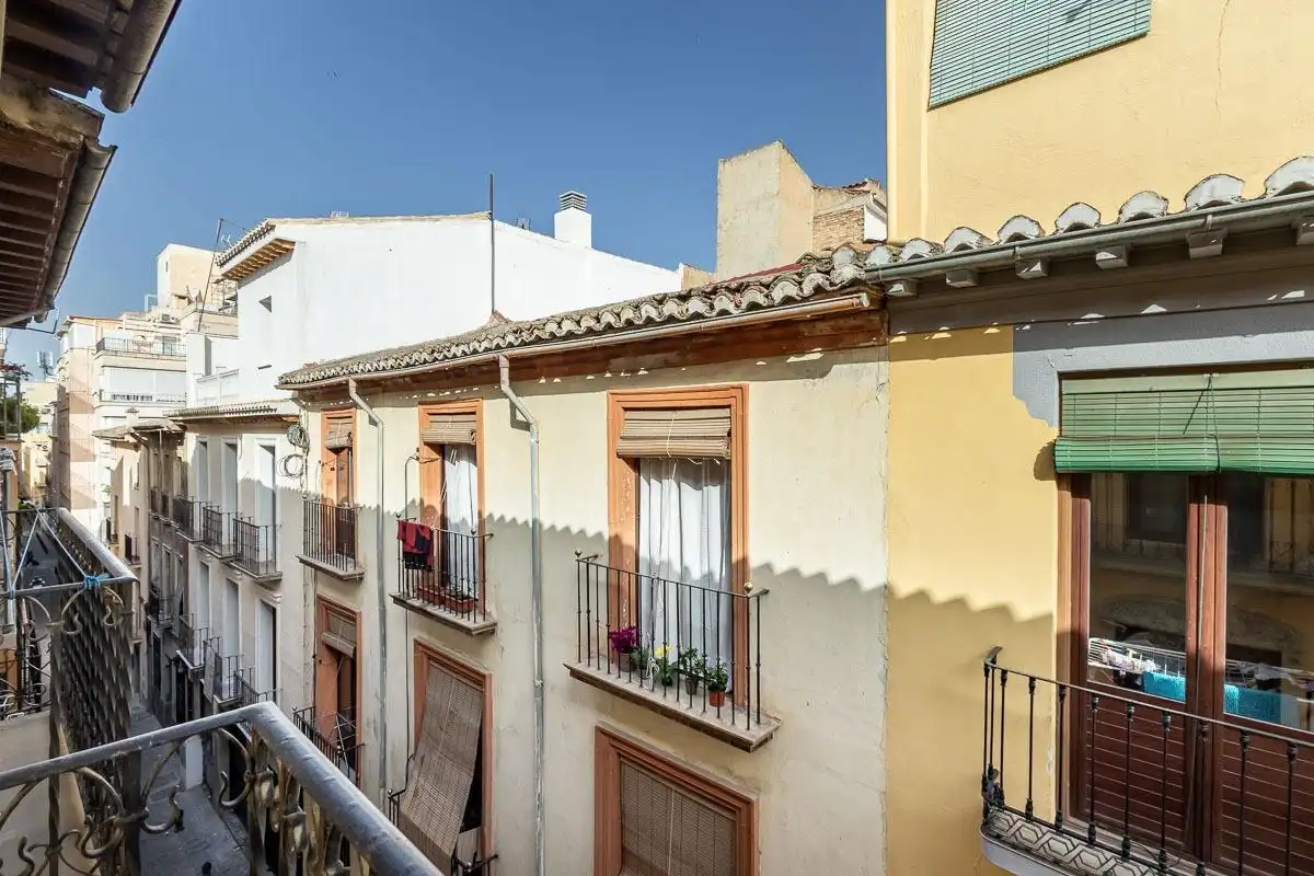 Terraza de Piso de alquiler en Granada con Aire acondicionado, Calefacción y Amueblado