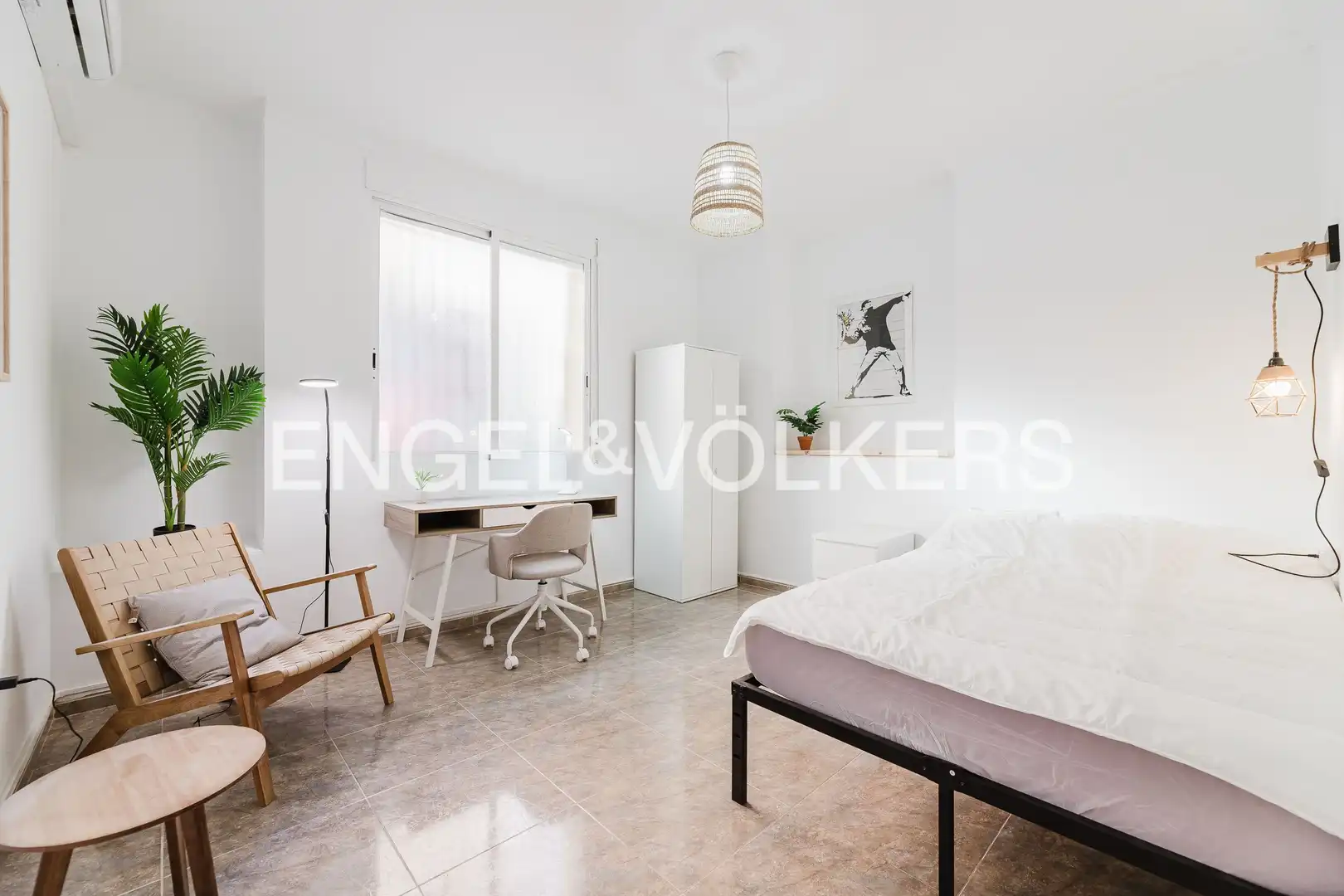 Habitación de Piso de alquiler en Valencia con Aire acondicionado y Calefacción