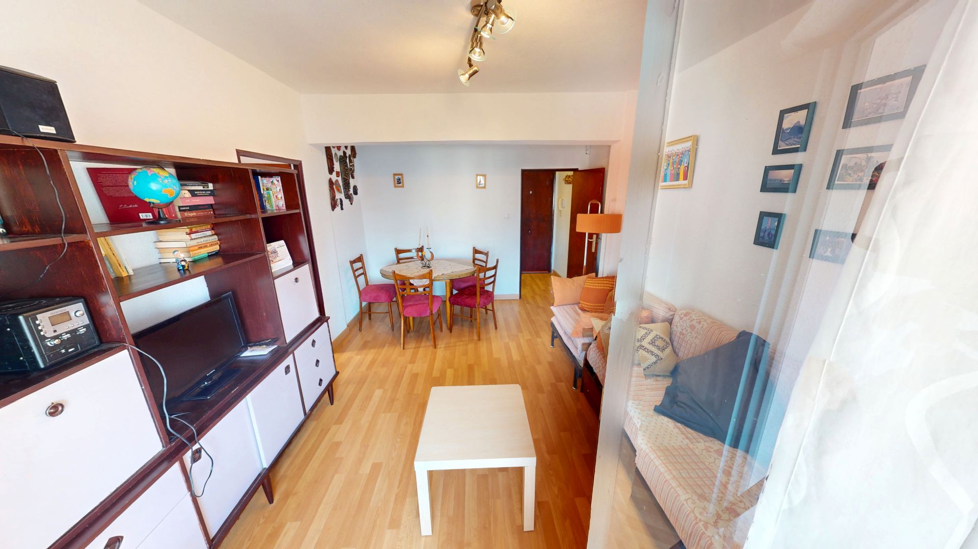 Sala de estar de Piso en venta en Alicante / Alacant con Amueblado