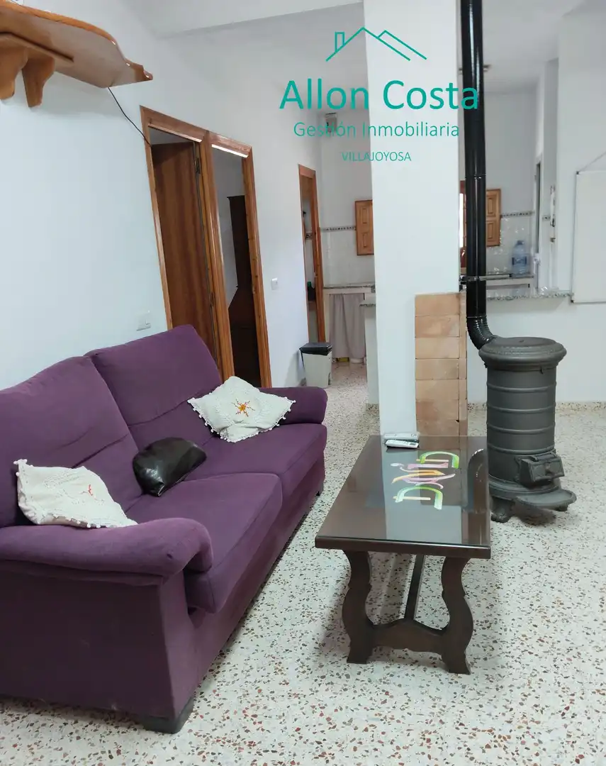 Sala de estar de Finca rústica en venta en Orxeta con Jardín privado, Terraza y Trastero