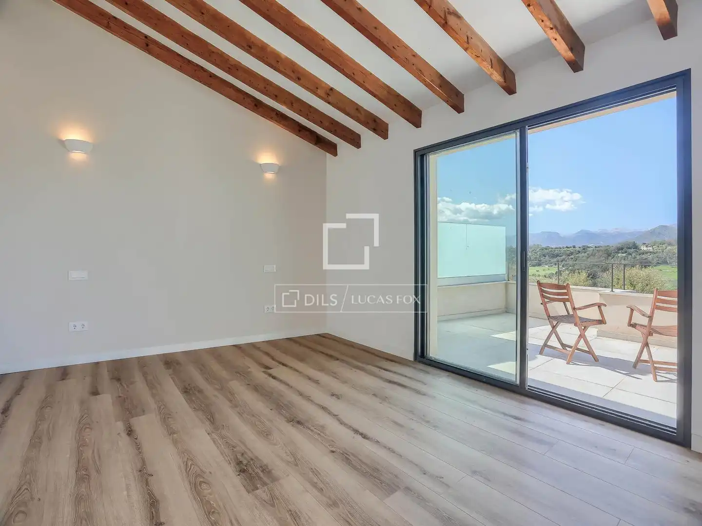 Bedroom of Houses for sale in Llubí  with Air Conditioner and Swimming Pool