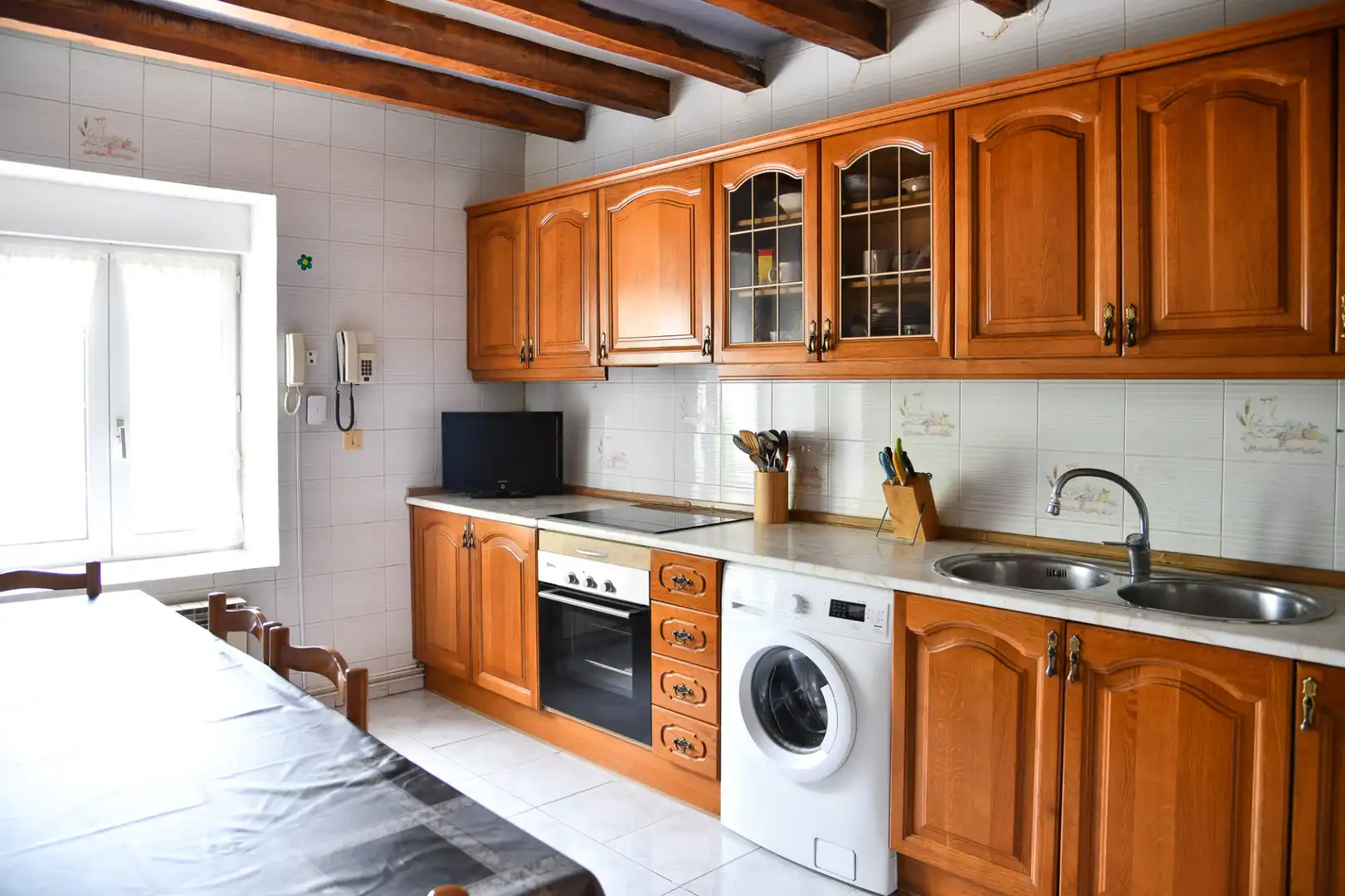 Cocina de Casa o chalet en venta en Asparrena con Calefacción, Jardín privado y Terraza