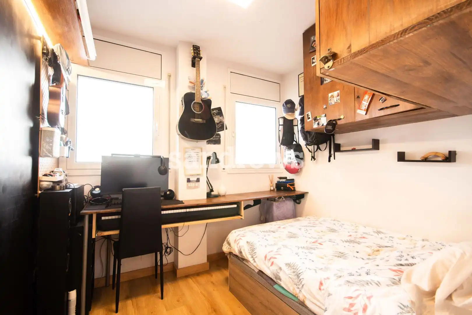 Schlafzimmer von Wohnung zum Verkauf in Figueres mit Klimaanlage und Heizung