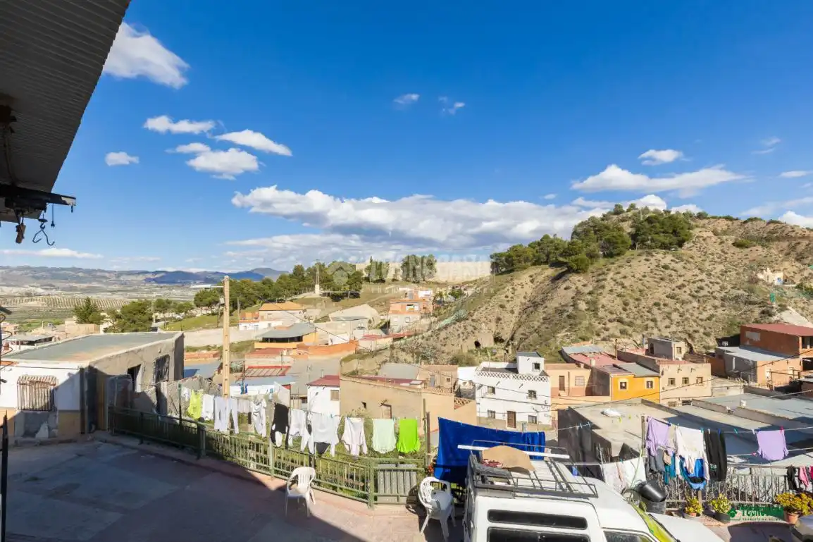 Exterior view of Houses for sale in Olula del Río  with Air Conditioner