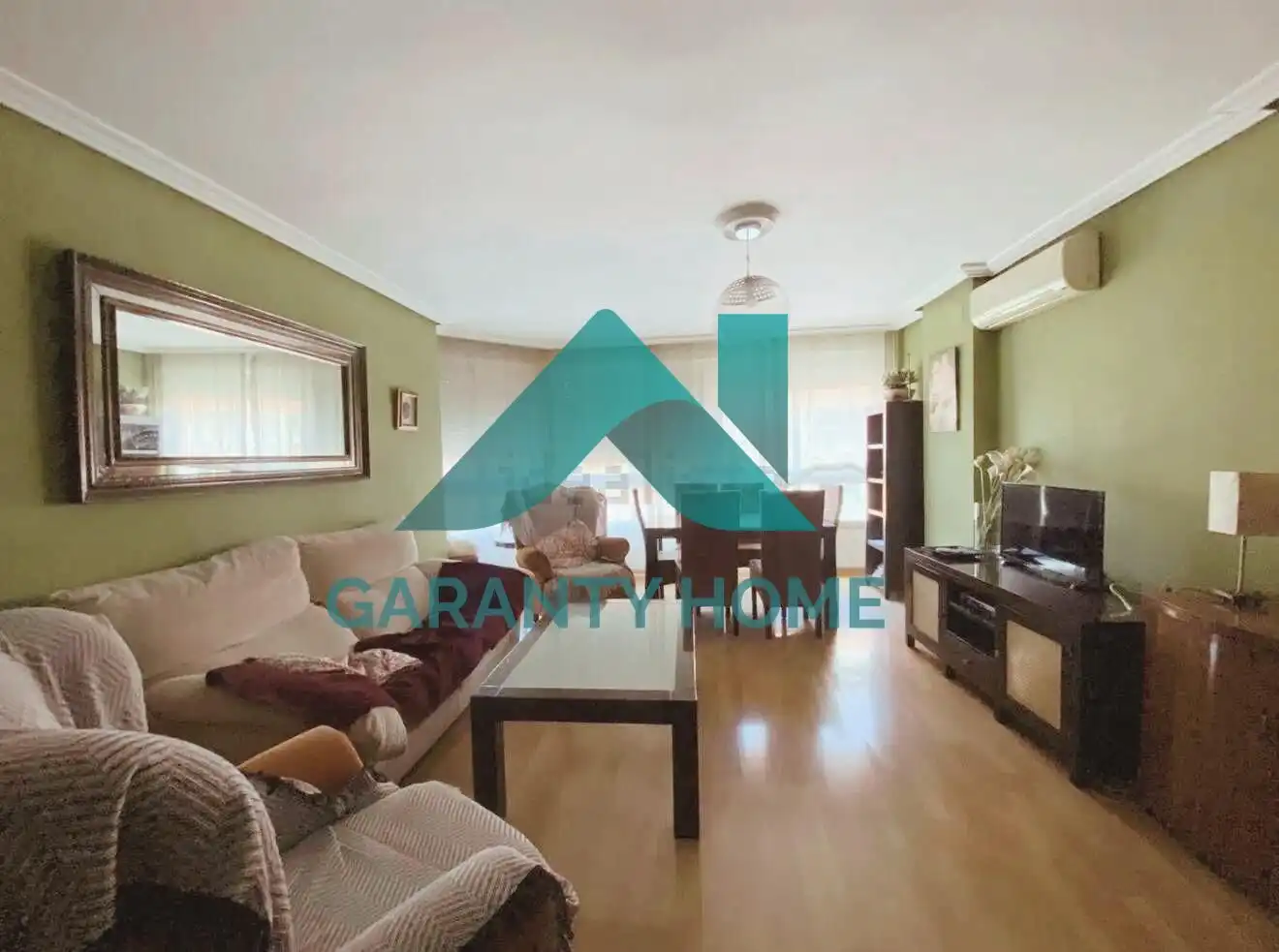 Living room of Flat for rent in Cáceres  with Air Conditioner and Furnished