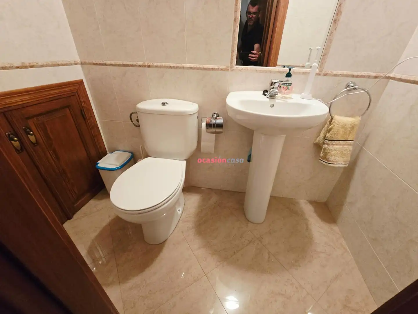 Bany de Casa o xalet de lloguer en Añora amb Aire condicionat i Traster