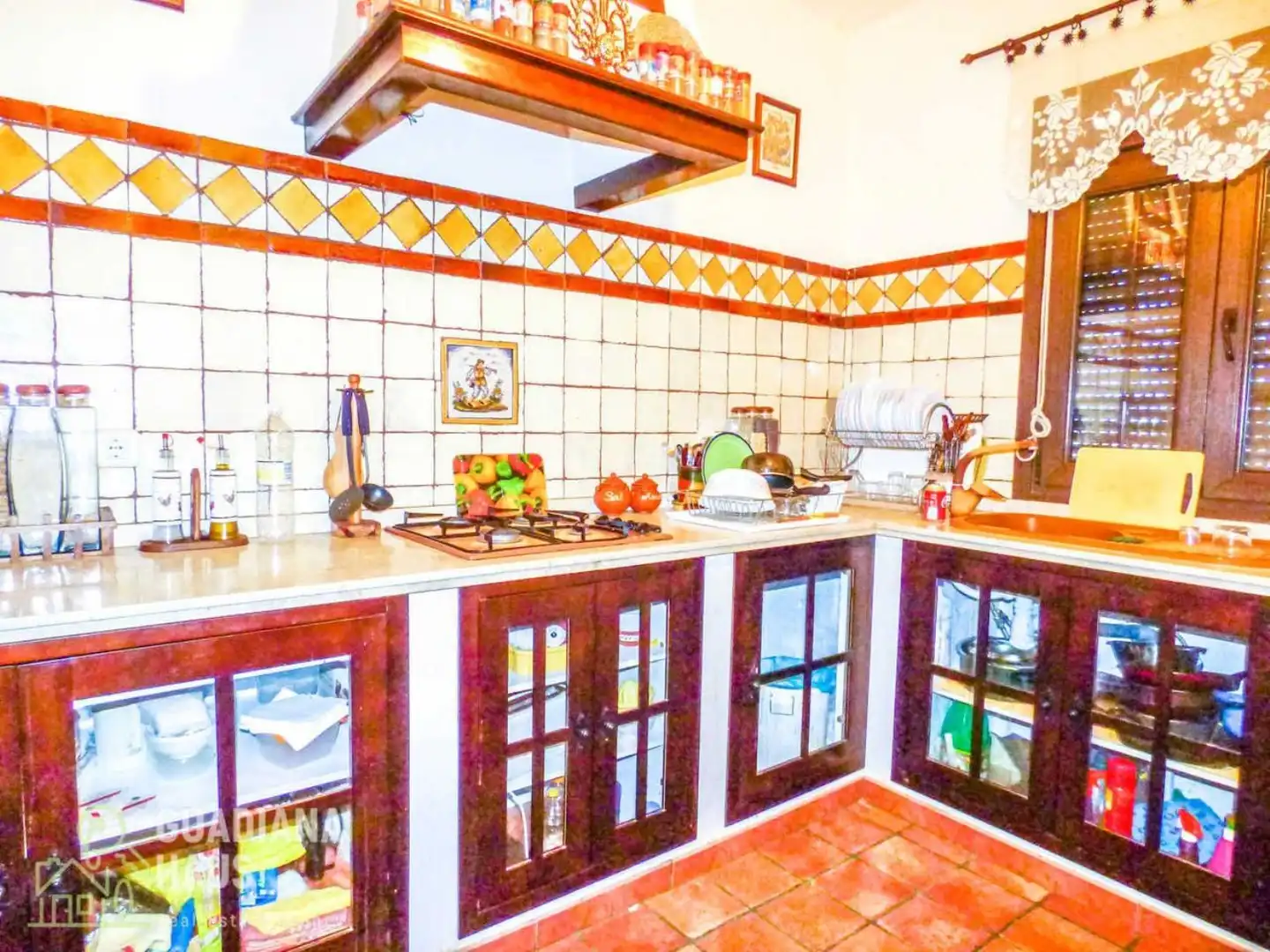 Kitchen of Country homes for sale in San Silvestre de Guzmán  with Private garden and Terrace
