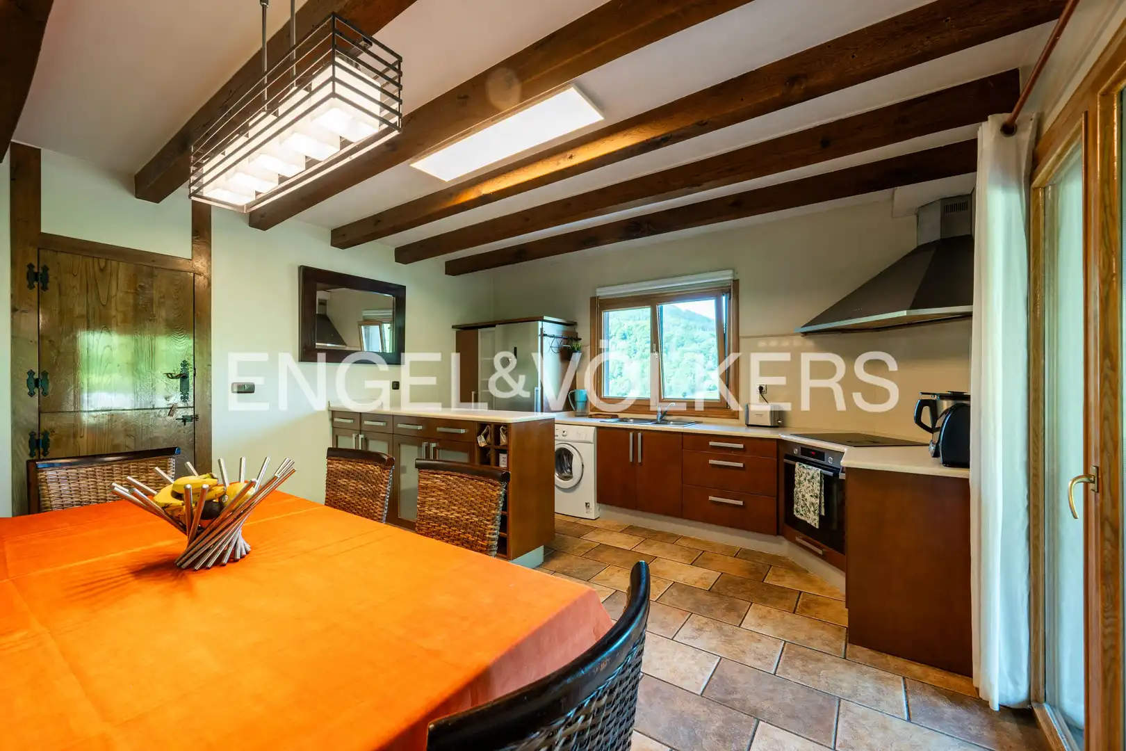 Cocina de Casa o chalet en venta en Elduain con Calefacción, Jardín privado y Terraza