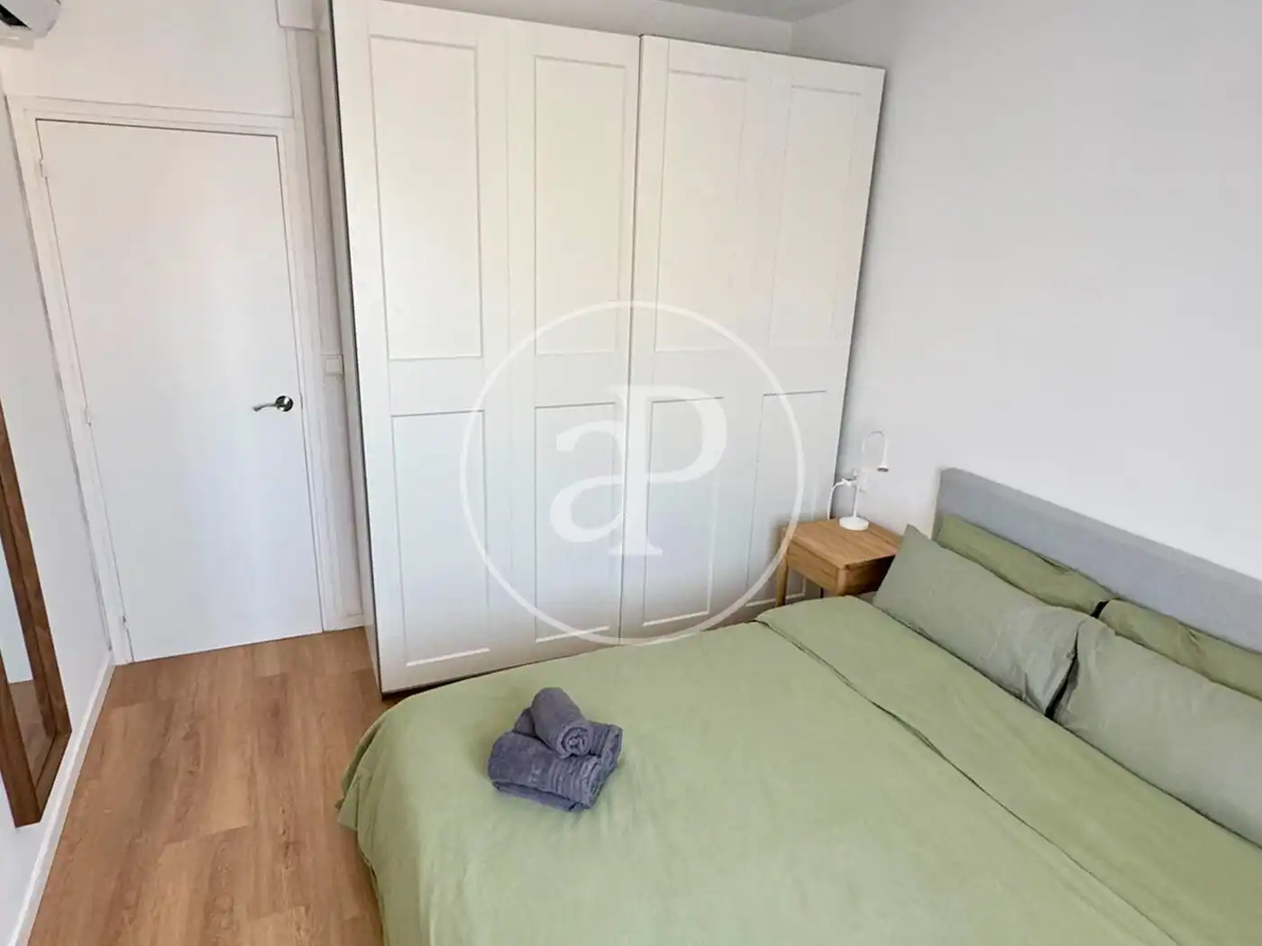 Bedroom of Flat for rent in Barcelona  with Air Conditioner, Heating and Furnished