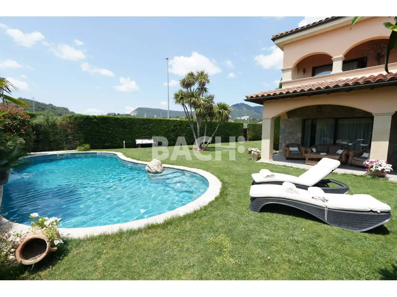 Jardín de Casa o chalet en venta en Gurb con Calefacción, Jardín privado y Terraza