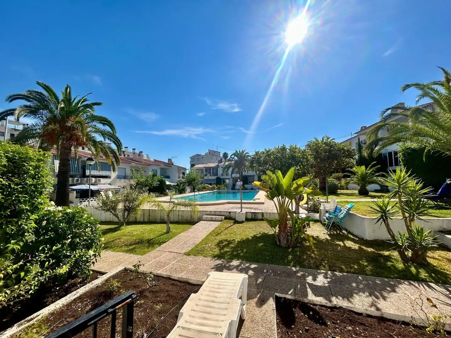 Vista exterior de Casa o chalet en venta en L'Alfàs del Pi con Aire acondicionado, Jardín privado y Terraza