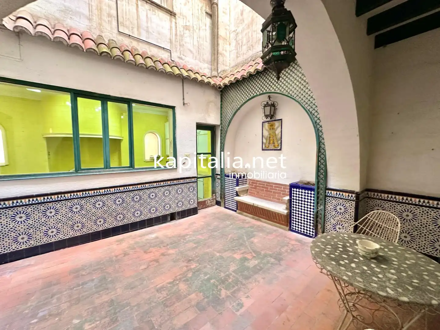 Terrasse von Haus oder Chalet zur Miete in Alcoy / Alcoi mit Terrasse