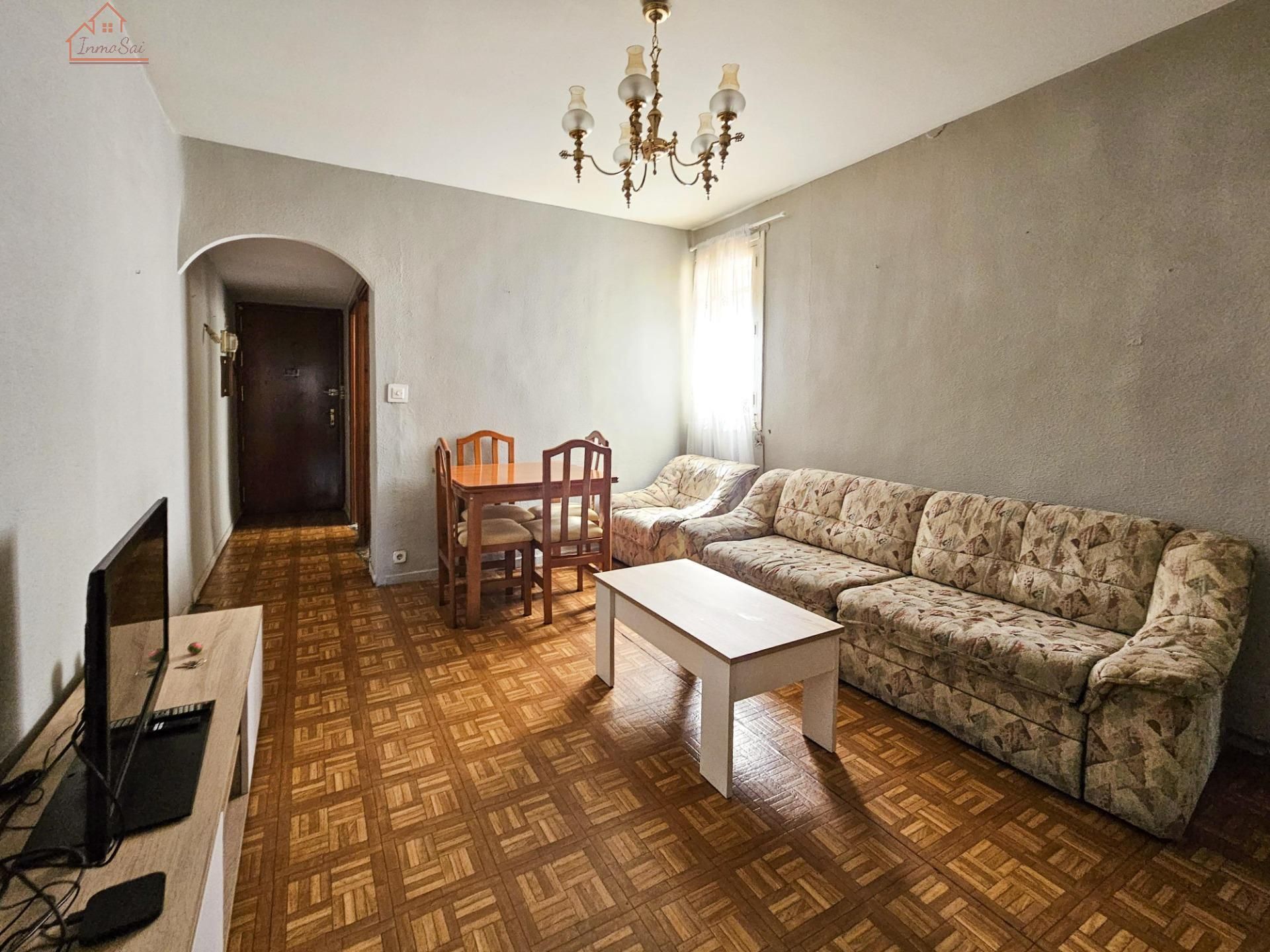 Sala de estar de Piso en venta en  Madrid Capital con Aire acondicionado