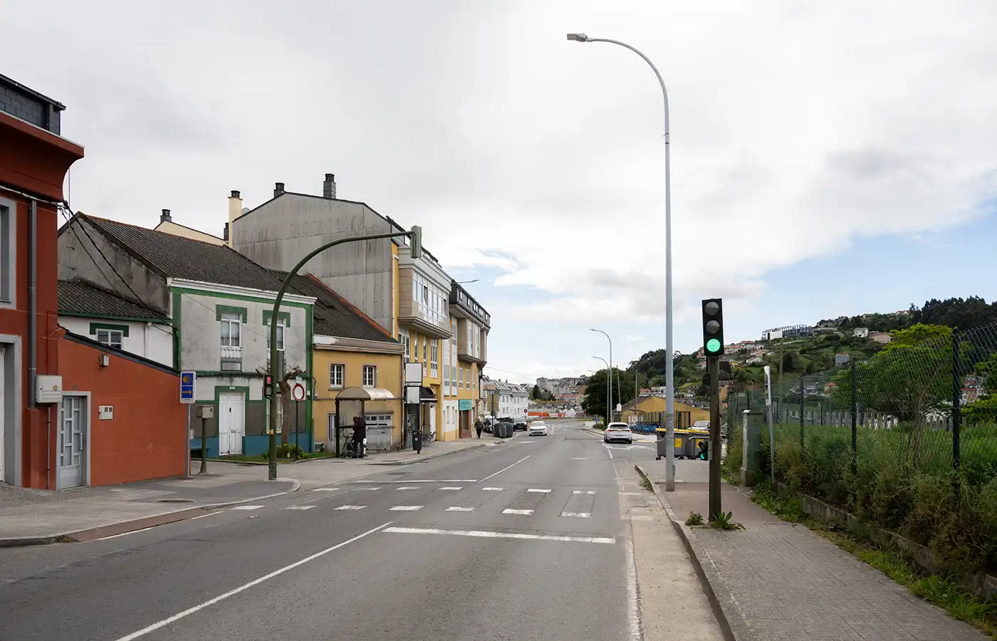 Außenansicht von Maisonette zum Verkauf in A Coruña Capital  mit Parkett, Ofen und Waschmaschine