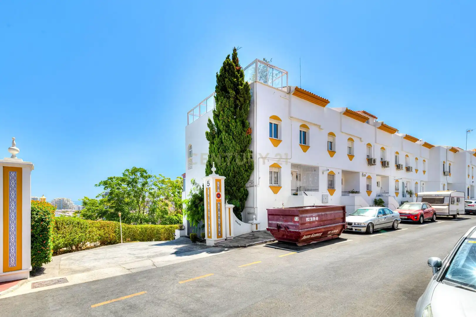 Vista exterior de Casa o chalet en venta en Benalmádena con Aire acondicionado, Jardín privado y Trastero