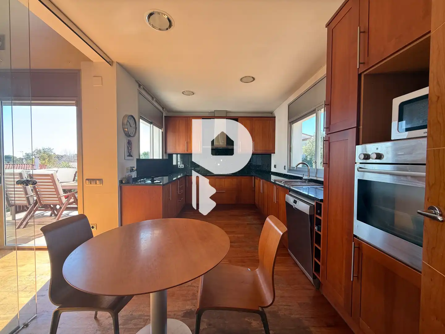 Kitchen of Houses for sale in Castelldefels  with Air Conditioner, Heating and Terrace