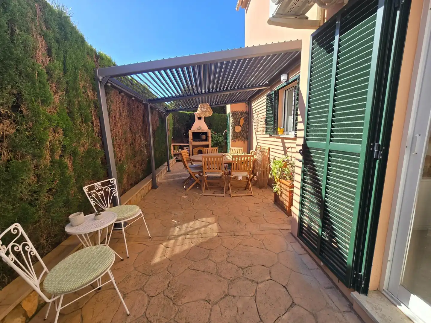 Terrassa de Casa adosada en venda en Llucmajor amb Aire condicionat, Calefacció i Jardí privat