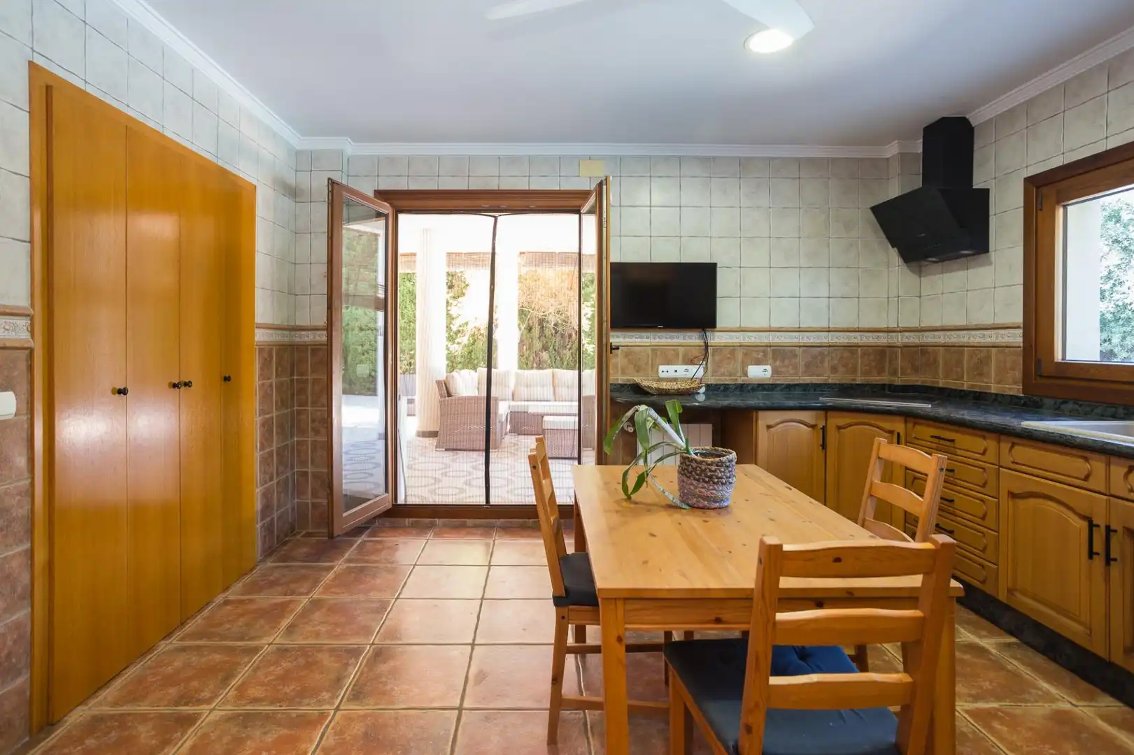 Cocina de Casa o chalet en venta en Rafelcofer con Aire acondicionado, Calefacción y Jardín privado