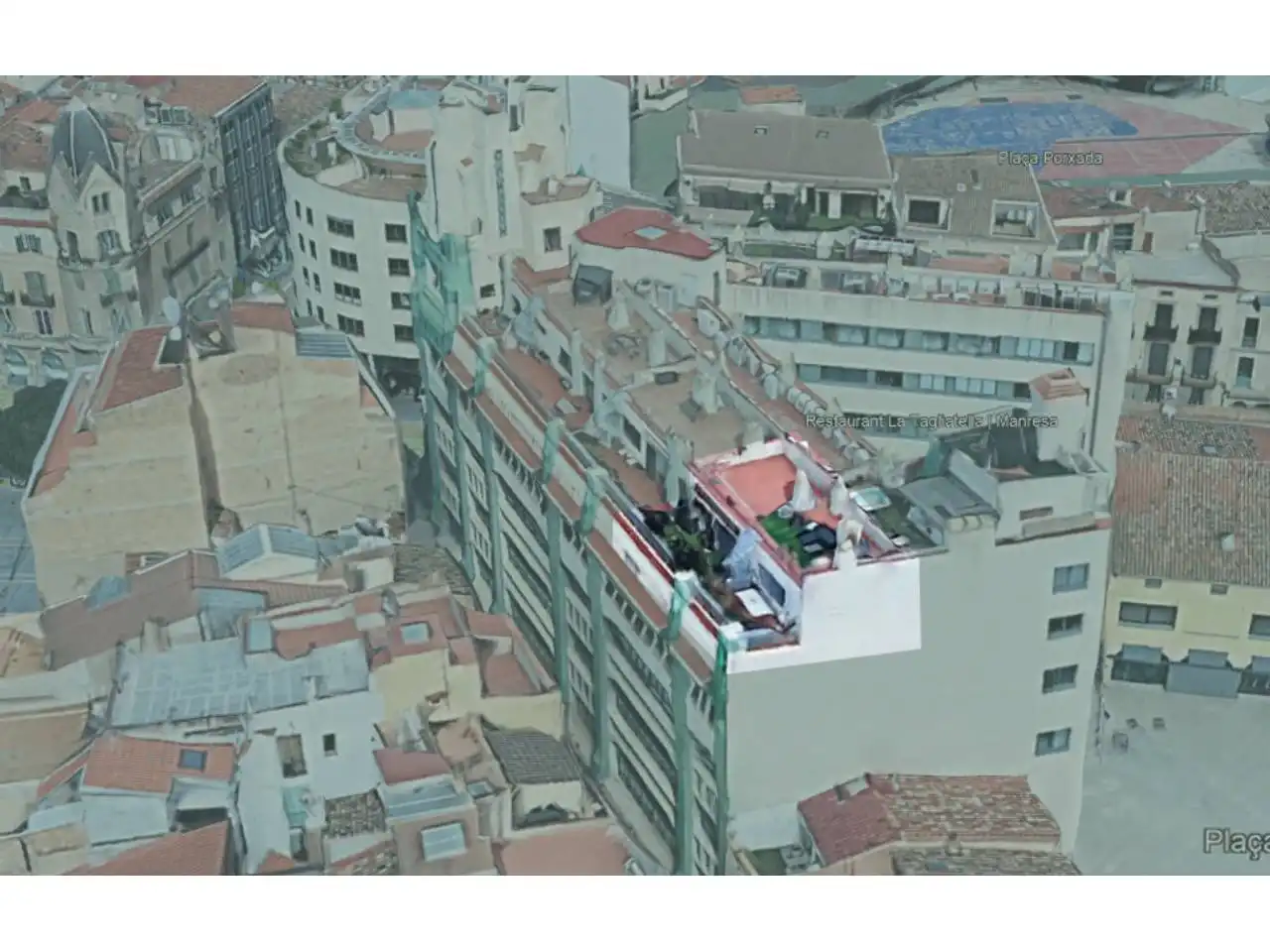 Vista exterior de Ático en venta en Manresa con Parquet, Terraza y Trastero